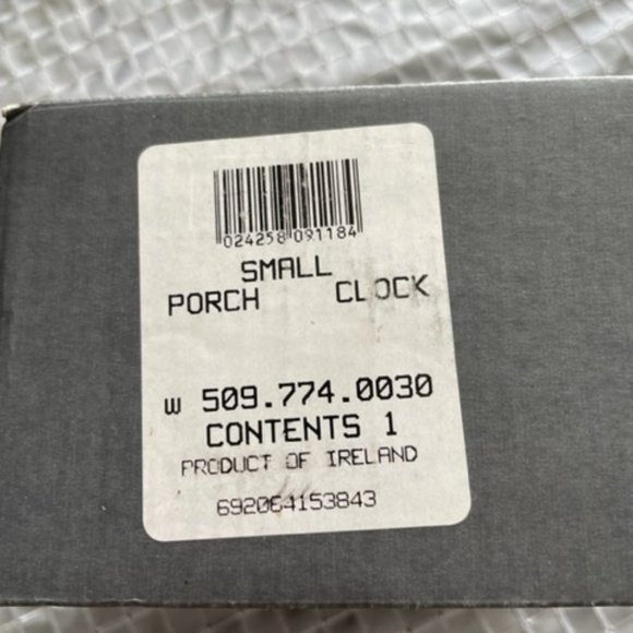 WATERFORD NEW GLASS CLOCK IN BOX - Picture 7 of 7